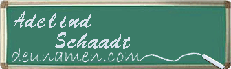 Adelind Schaadt Visitenkarte